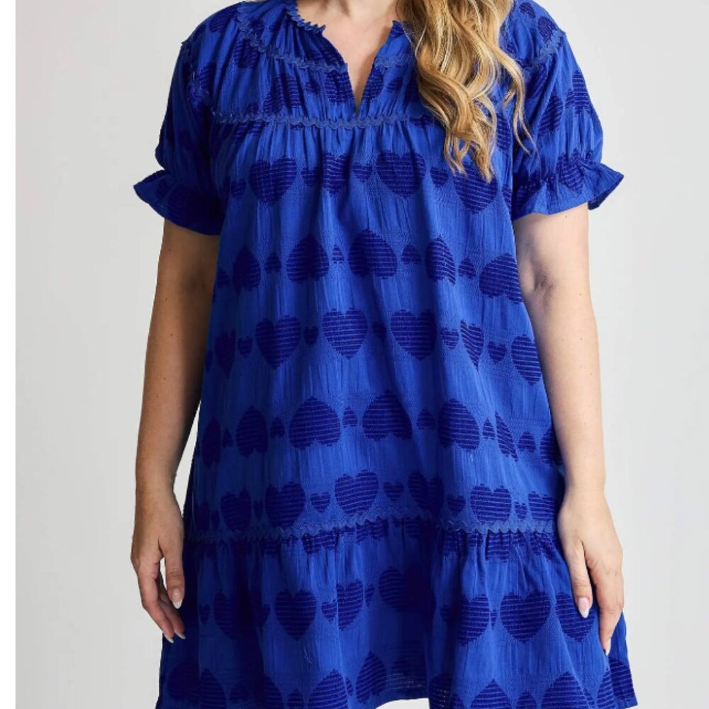 201.Sweetheart Ruffle Babydoll Dress